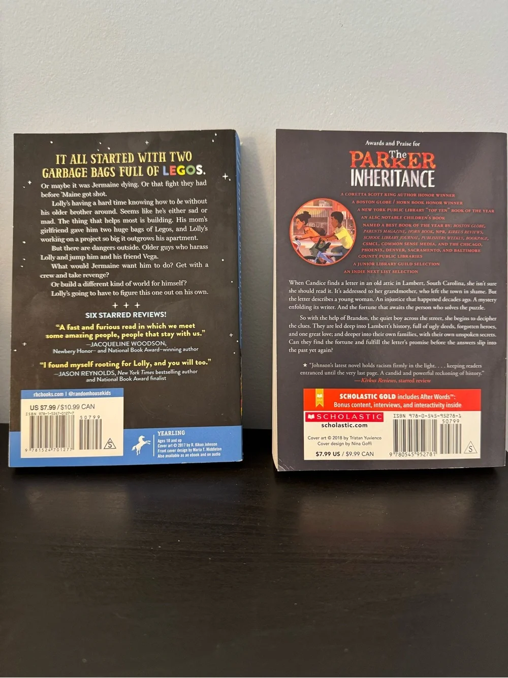 Set of 4 Young Adult books Black/African American teen Crossover Ghost Boys NEW